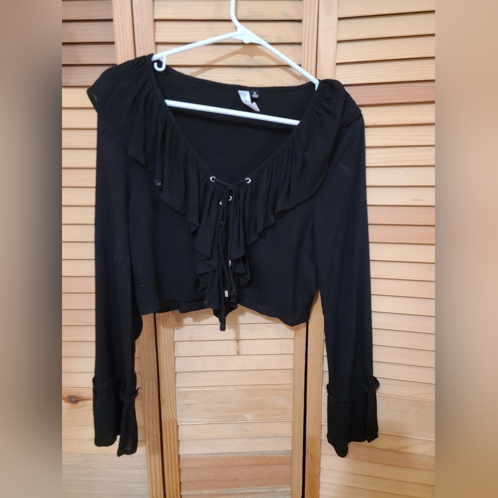 Flirty crop top